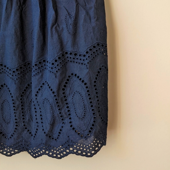 Covington 100% Cotton Eyelet Skirt Size 6 - Picture 2 of 9